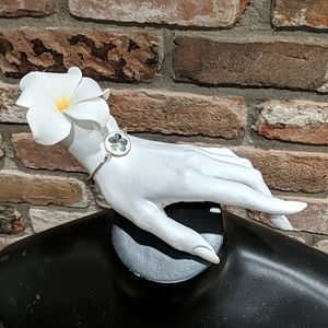 Abalone flower bracelet